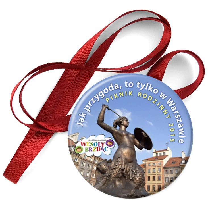 przypinka medal Piknik rodzinny 2015