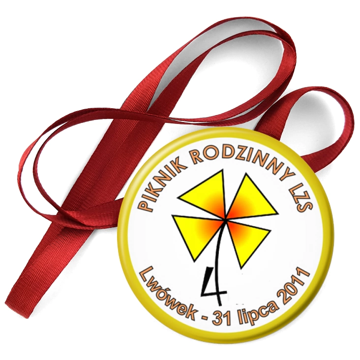 przypinka medal Piknik rodzinny LZS