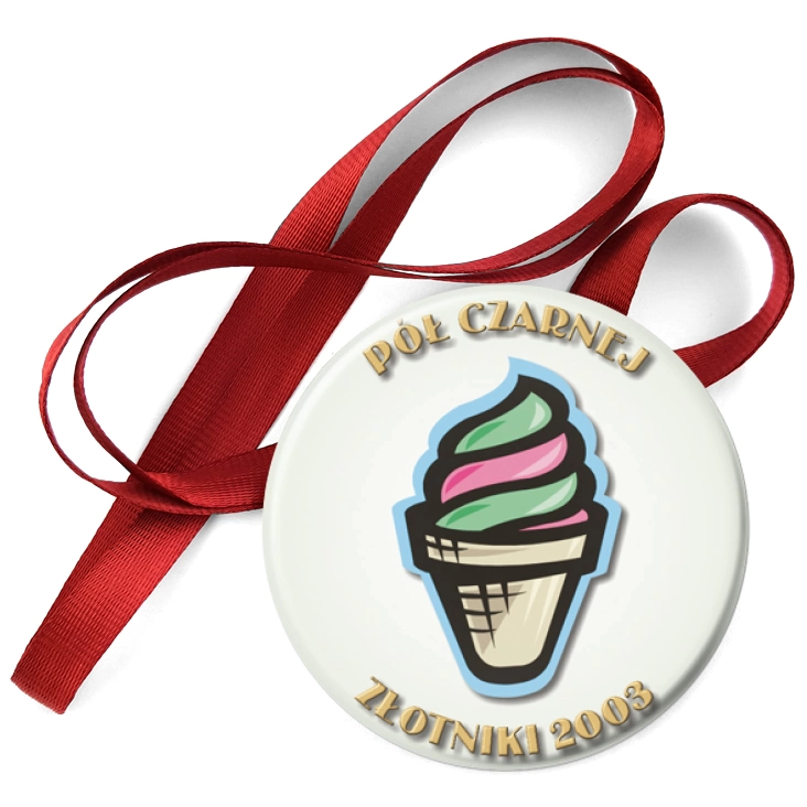 przypinka medal Pół Czarnej