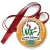 Przypinka medal Powiatowy Konkurs Recytatorski - Wiosenne Przebudzenie 2004