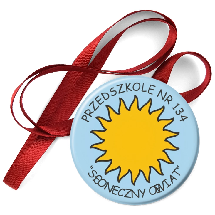 przypinka medal Przedszkole nr 134
