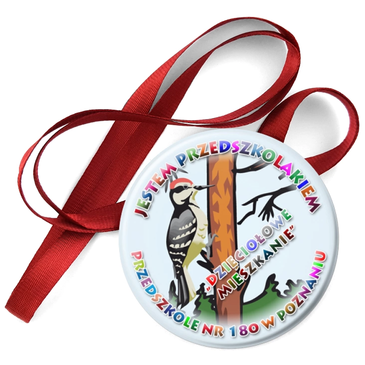 przypinka medal Przedszkole nr 180 w Poznaniu