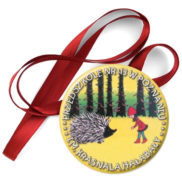 przypinka medal Przedszkole nr 43 w Poznaniu
