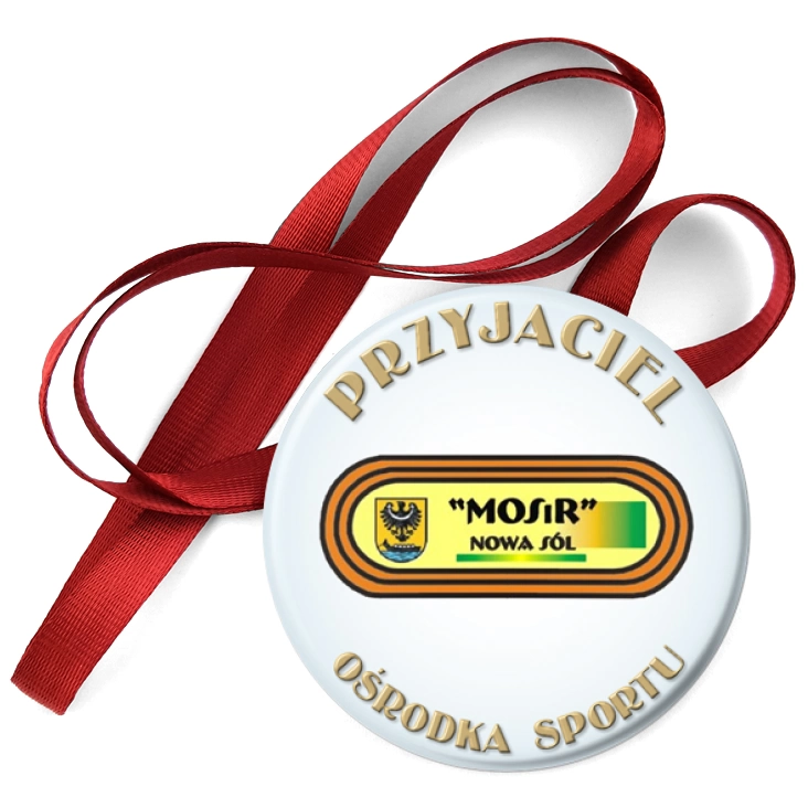 przypinka medal Przyjaciel Ośrodka Sportu