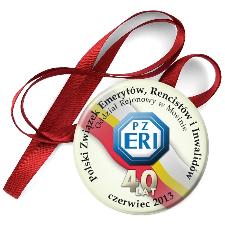 przypinka medal PZERiI w Mosinie 2013