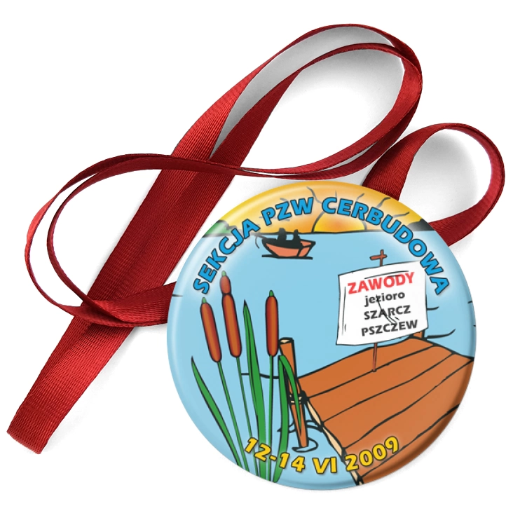 przypinka medal PZW Cerbudowa