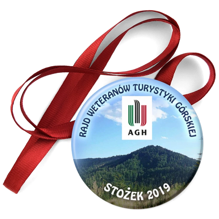 przypinka medal Rajd weteranów turystyki górskiej