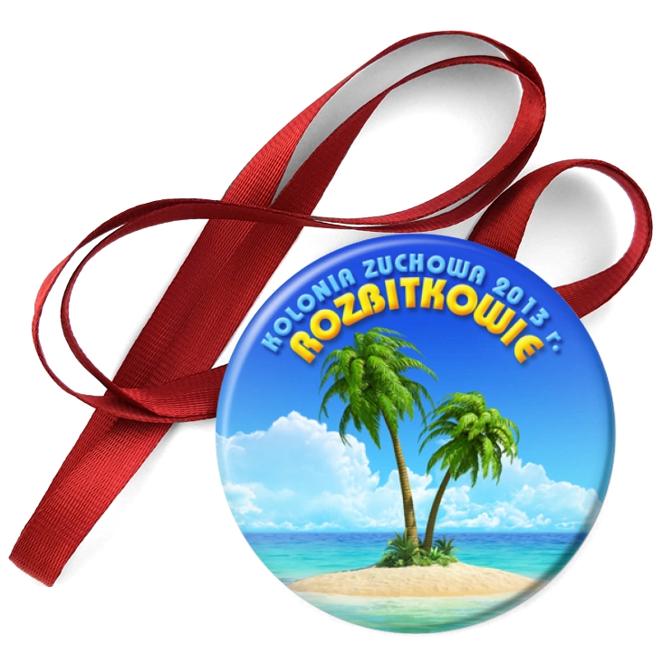 przypinka medal Rozbitkowie