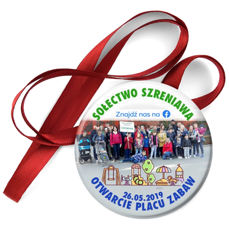 przypinka medal Sołectwo Szreniawa