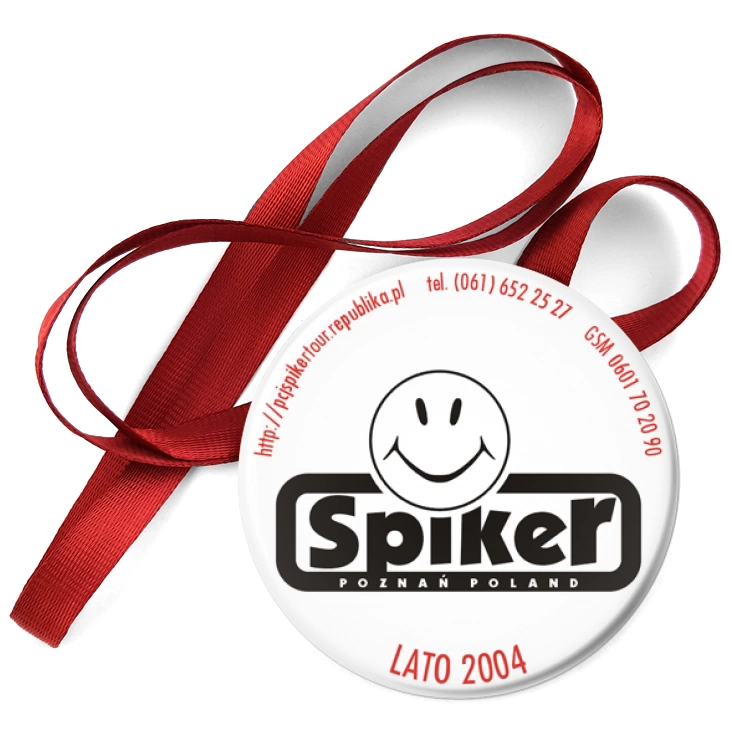przypinka medal Spiker