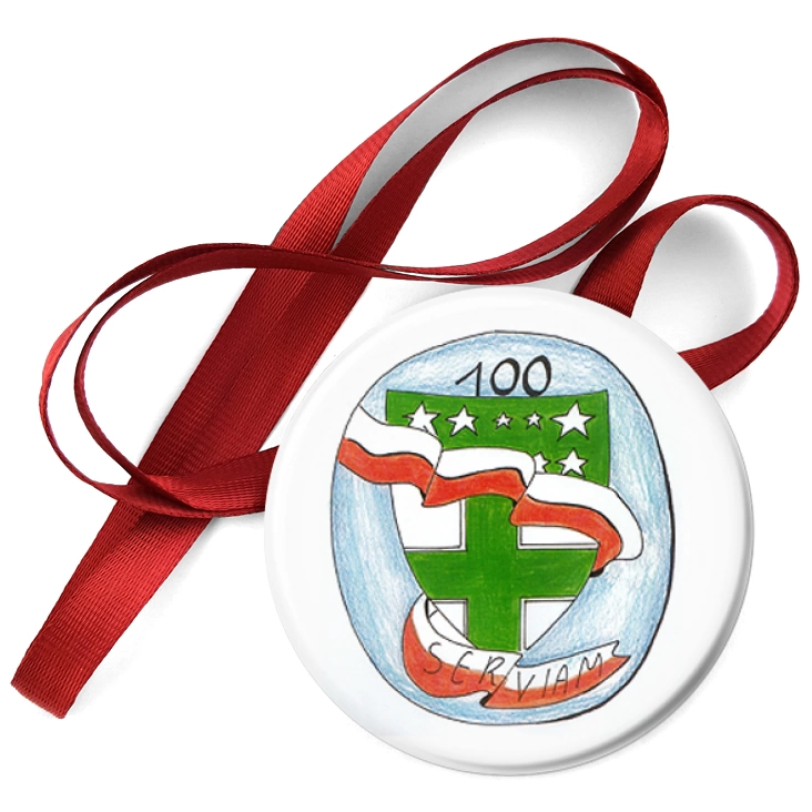 przypinka medal Szkoła Podstawowa Sióstr Urszulanek w Poznaniu
