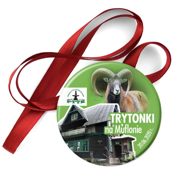 przypinka medal Trytonki na Muflonie