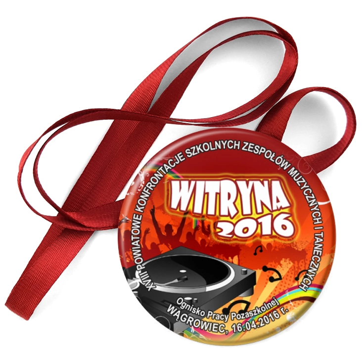 przypinka medal Witryna 2016