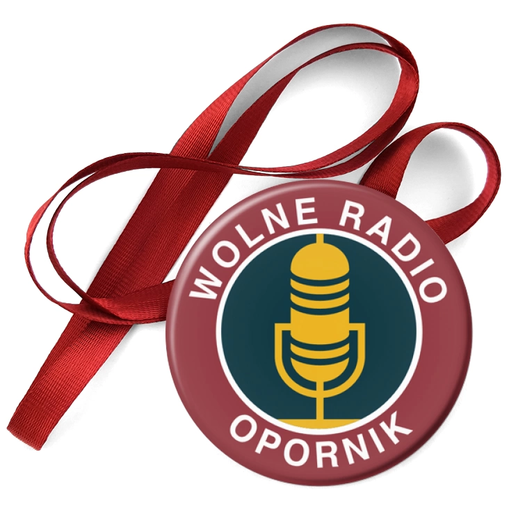 przypinka medal Wolne Radio Opornik