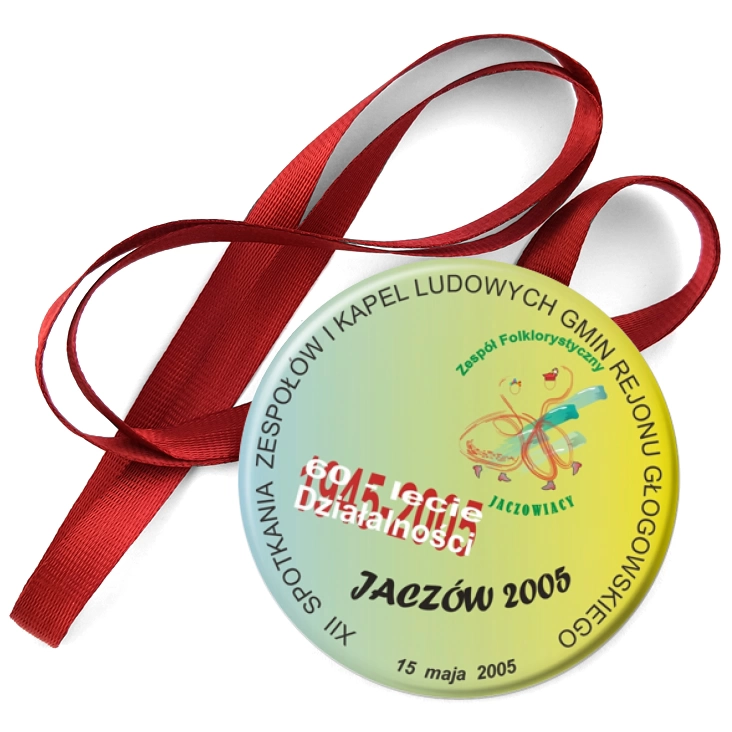 przypinka medal XII Spotkania Zespołów i Kapel Ludowych