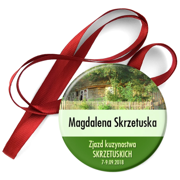 przypinka medal Zjazd kuzynostwa Skrzetuskich
