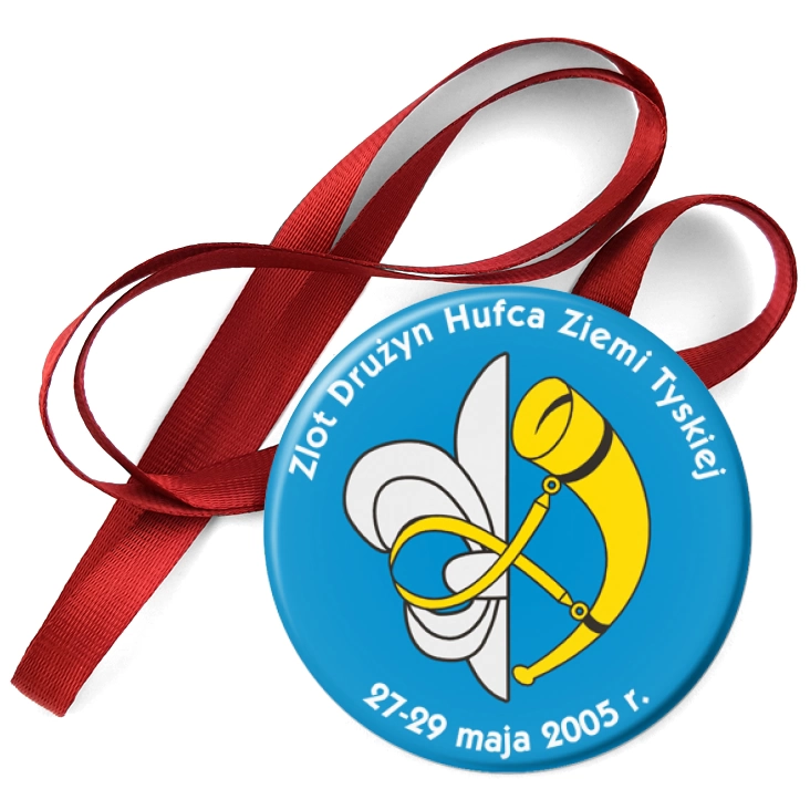 przypinka medal Zlot Drużyn Hufca Ziemi Tyskiej 2005