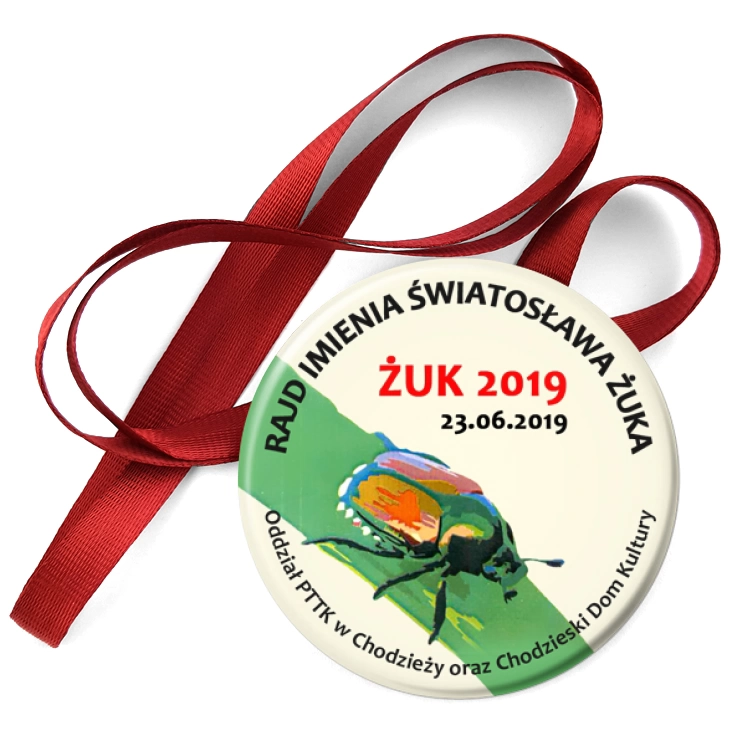 przypinka medal Żuk 2019