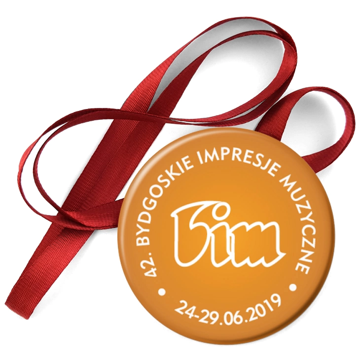 przypinka medal 42. Bydgoskie Impresje Muzyczne