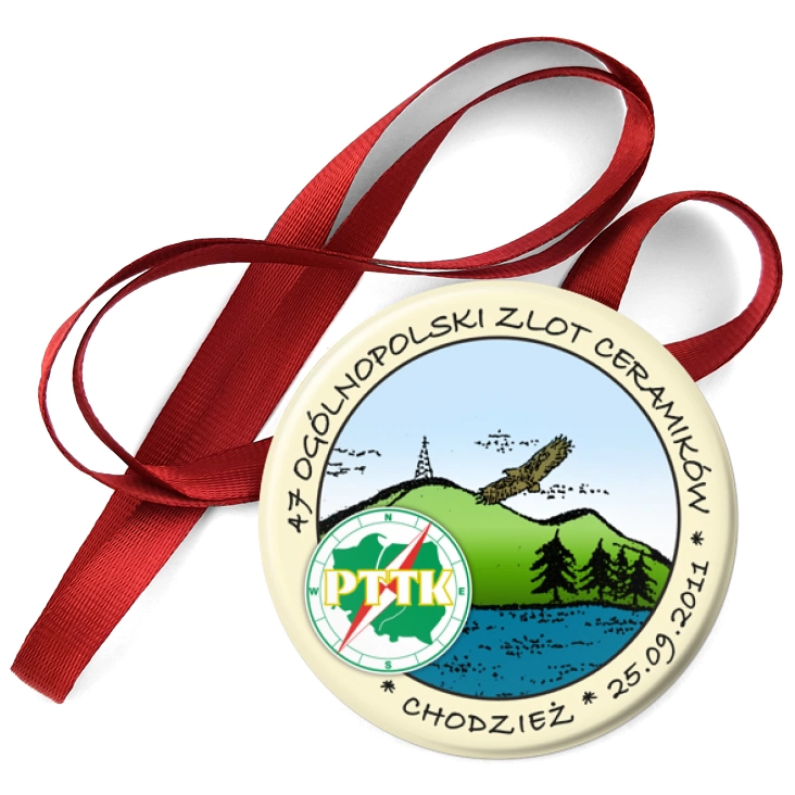 przypinka medal 47 Ogólnopolski Zlot Ceramików