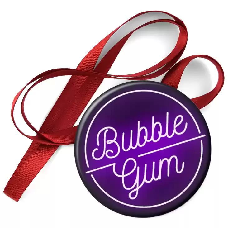 przypinka medal Bubble Gum