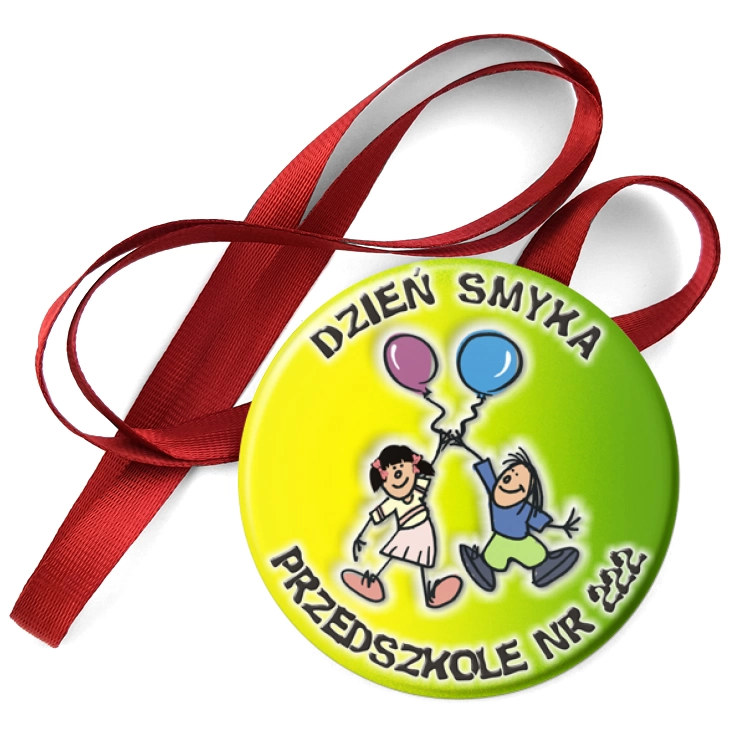 przypinka medal Dzień Smyka - Przedszkole 222
