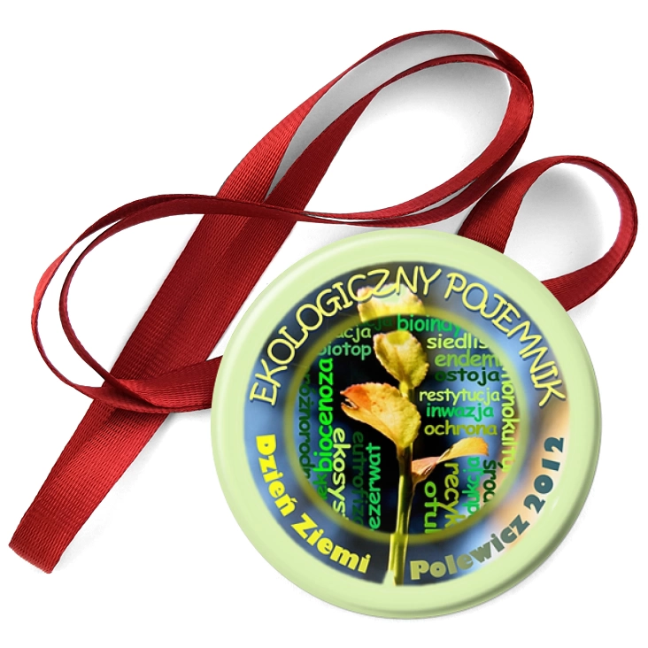 przypinka medal Ekologiczny Pojemnik