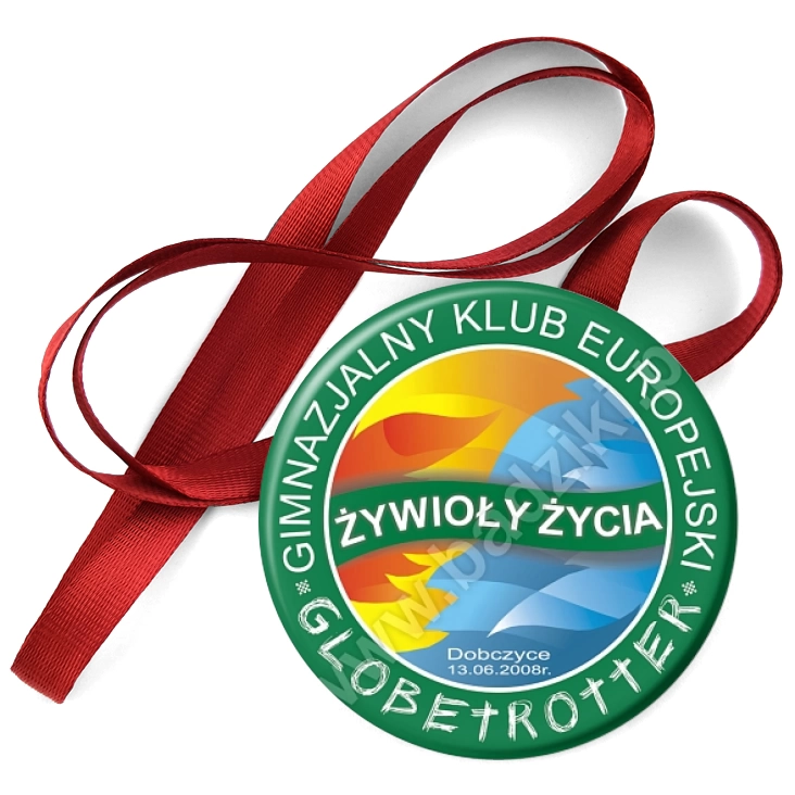 przypinka medal Globtroter Dobczyce