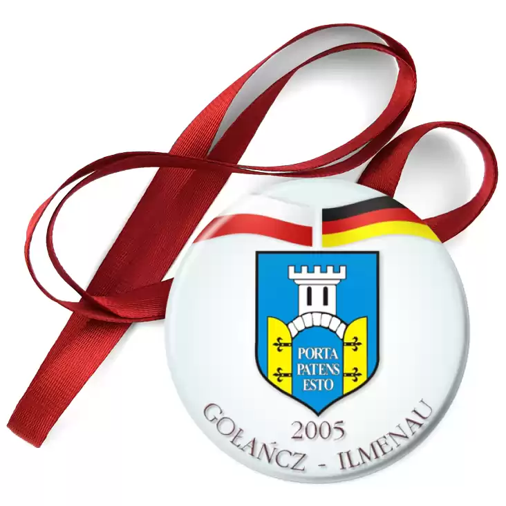 przypinka medal Gołańcz-Ilmenau 2005