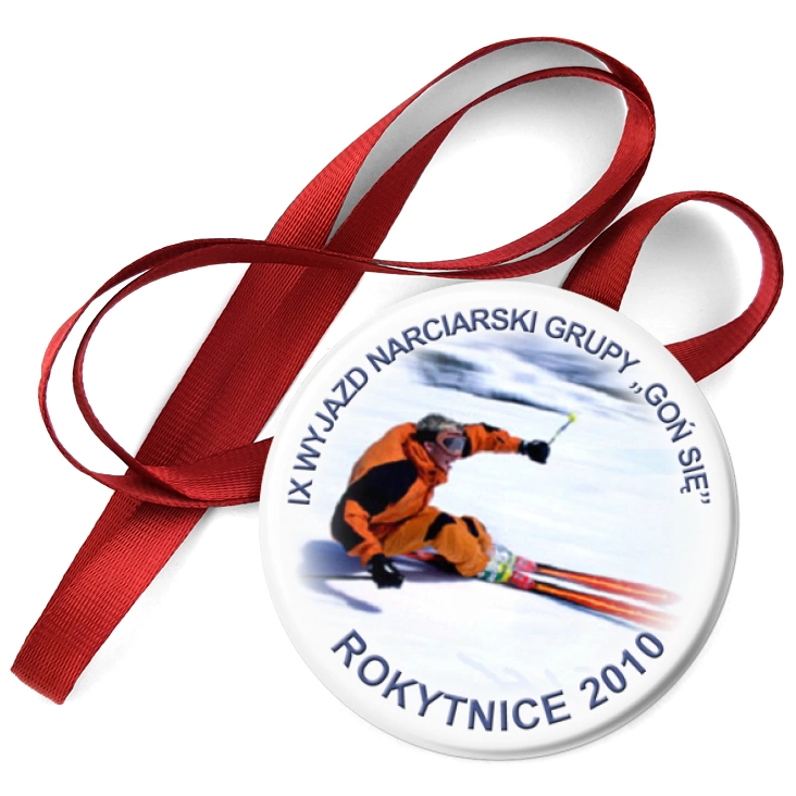 przypinka medal Goń się - Rokytnice 2010