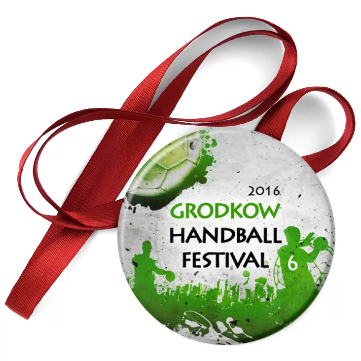 przypinka medal Handball Festival 2016