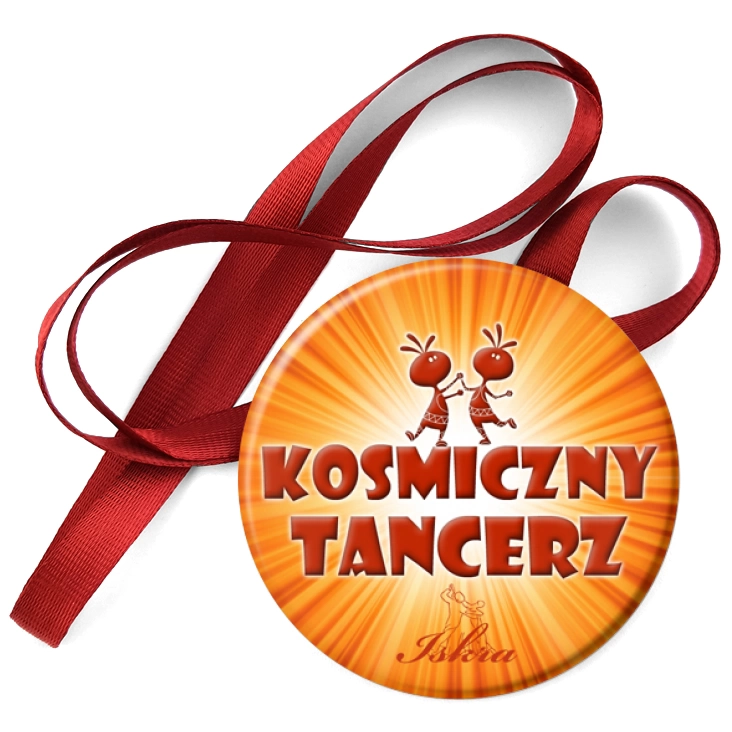 przypinka medal Iskra - Kosmiczny Tancerz
