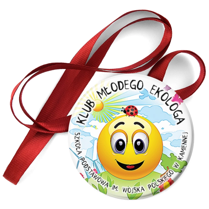 przypinka medal Klub Młodego Ekologa