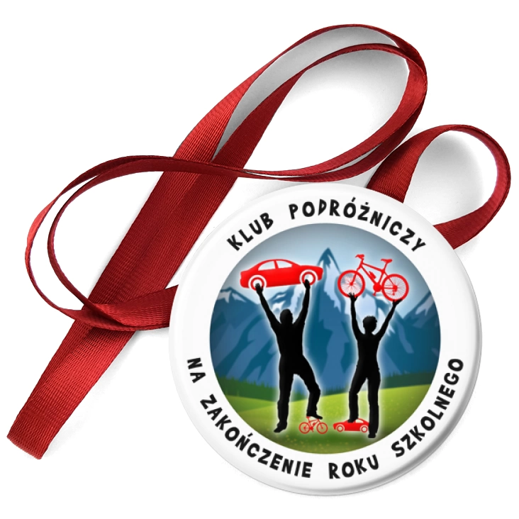 przypinka medal Klub Podróżniczy