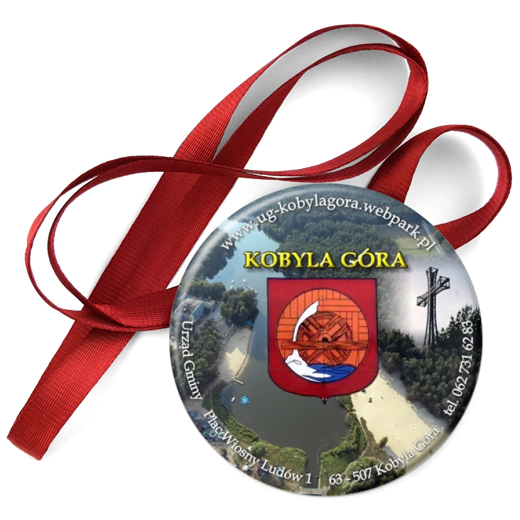 przypinka medal Kobyla Góra