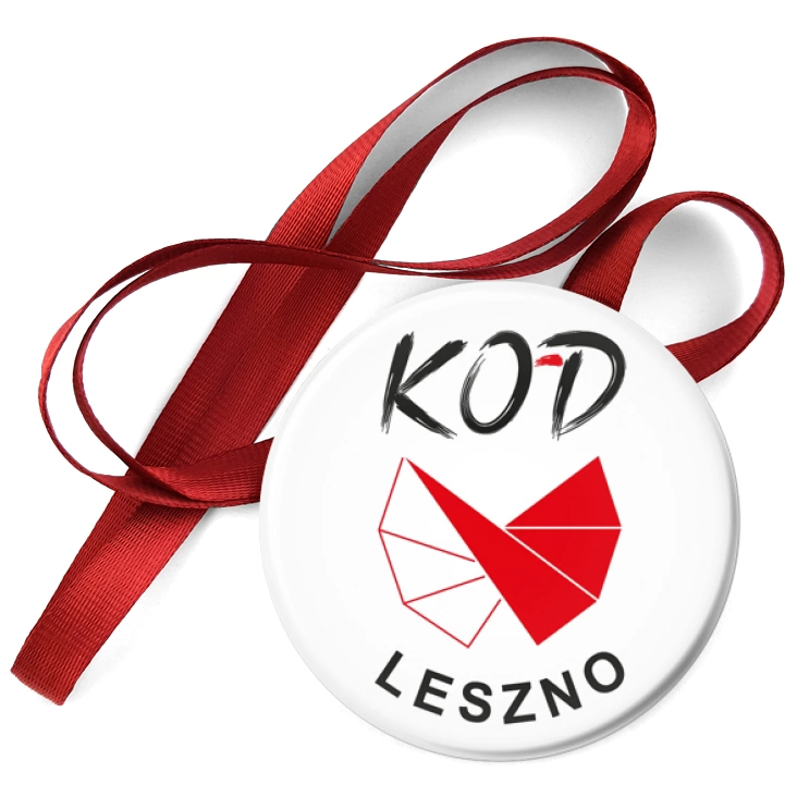 przypinka medal Kod Leszno