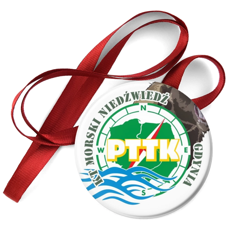 przypinka medal KT Morski Niedźwiedź