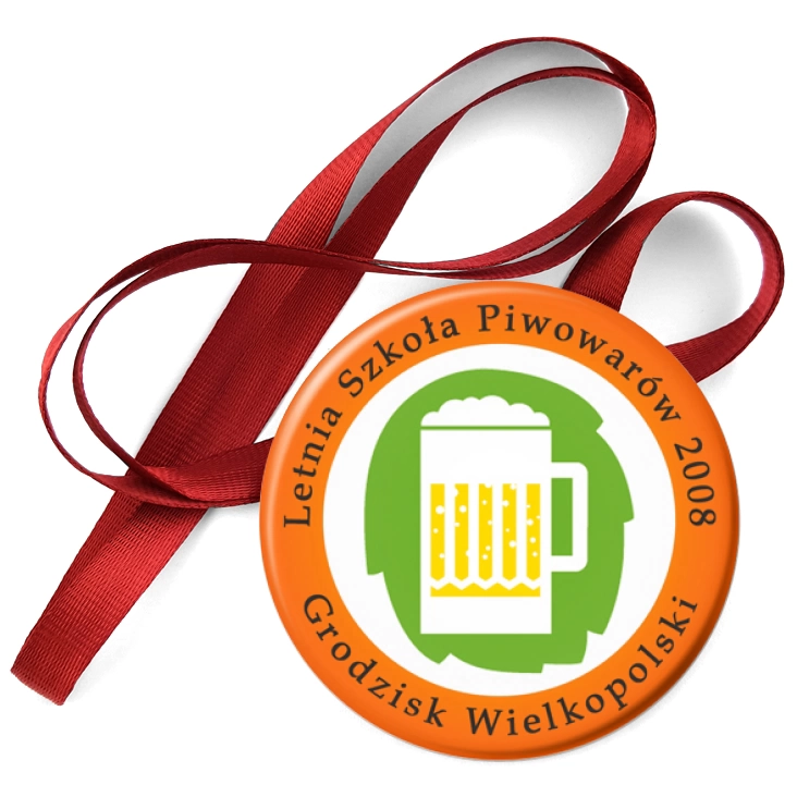 przypinka medal Letnia Szkoła Piwowarów