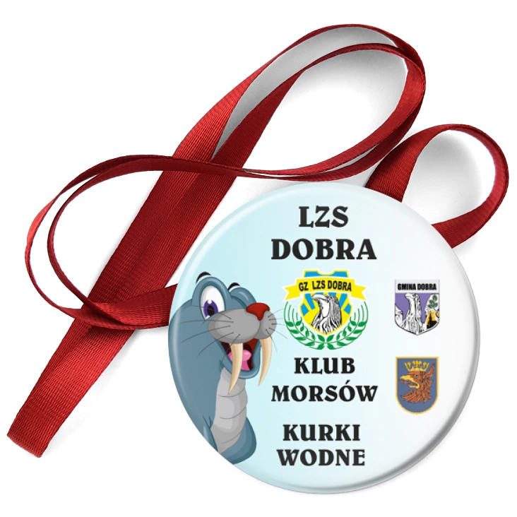 przypinka medal LZS DOBRA