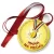 Przypinka medal Mama na medal