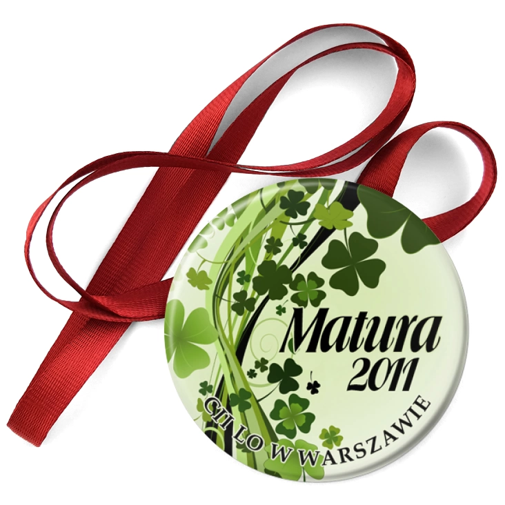 przypinka medal Matura