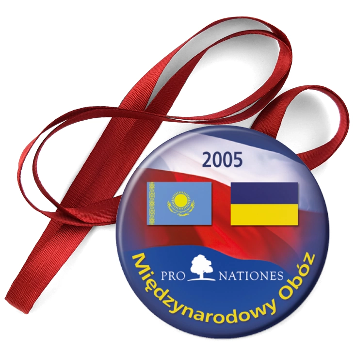 przypinka medal Międzynarodowy Obóz