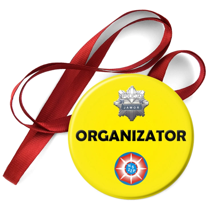 przypinka medal Organizator