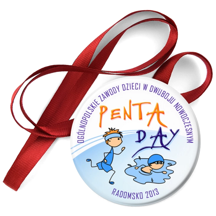 przypinka medal Penta Day