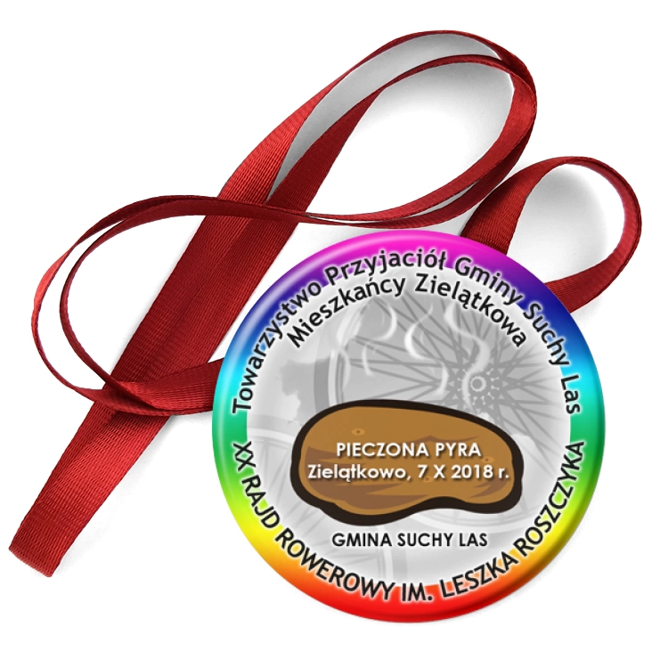 przypinka medal Pieczona Pyra 2018