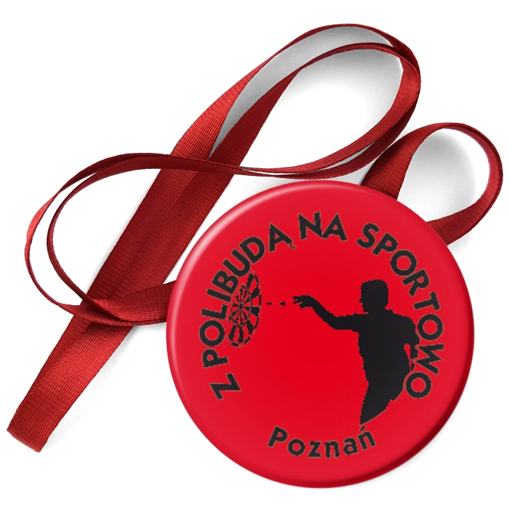 przypinka medal Politechnika Poznańska - Dart
