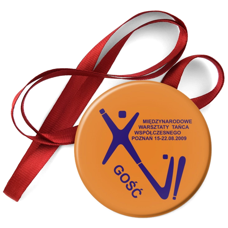 przypinka medal Polski Teatr Tańca Gość