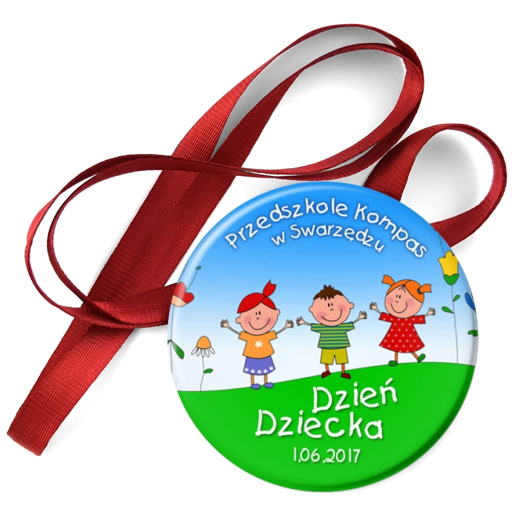 przypinka medal Przedszkole Kompas w Swarzędzu