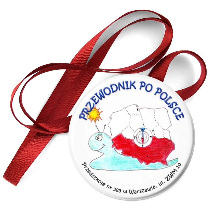 przypinka medal Przewodnik po Polsce