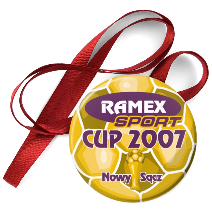 przypinka medal Ramex Sport Cup 2007